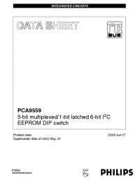 Datasheet PCA9559PW manufacturer Philips