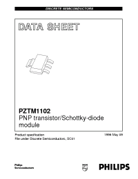 Datasheet PZTM1102 manufacturer Philips