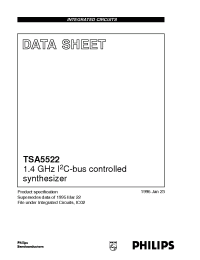 Datasheet SA5522 manufacturer Philips