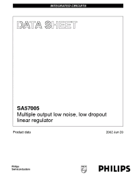 Datasheet SA57022 manufacturer Philips