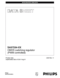 Datasheet SA57254-20GW manufacturer Philips