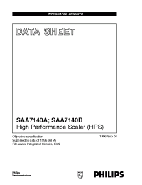 Datasheet SAA7140AHZ/00 manufacturer Philips