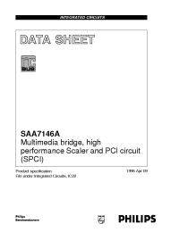 Datasheet SAA7146AH manufacturer Philips