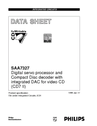 Datasheet SAA7327H manufacturer Philips