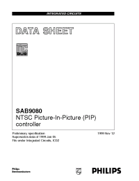 Datasheet SAB9080 manufacturer Philips