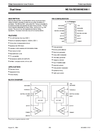 Datasheet SE556 производства Philips