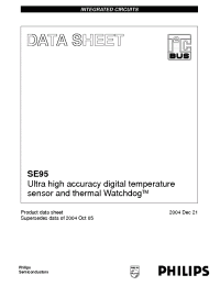 Datasheet SE95D manufacturer Philips