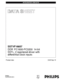 Datasheet SSTVF16857EV производства Philips