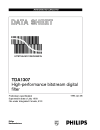 Datasheet TDA1307 manufacturer Philips