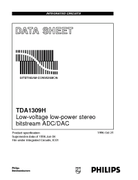 Datasheet TDA1309H manufacturer Philips