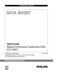 Datasheet TDA1310A manufacturer Philips
