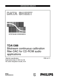 Datasheet TDA1388M manufacturer Philips