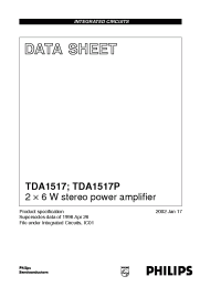 Datasheet TDA1517/N3 manufacturer Philips