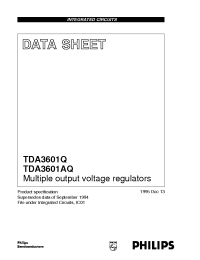 Datasheet TDA3601Q/N2/S3 производства Philips