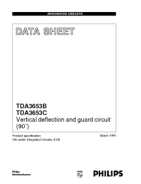 Datasheet TDA3653B/N2 производства Philips