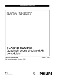 Datasheet TDA3845 manufacturer Philips