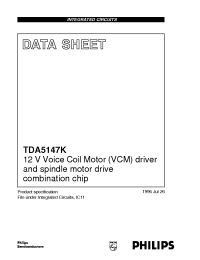 Datasheet TDA5147K manufacturer Philips