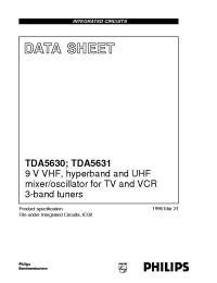 Datasheet TDA5630AM/C1 manufacturer Philips