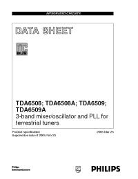 Datasheet TDA6508 manufacturer Philips