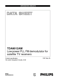 Datasheet TDA8012AM manufacturer Philips