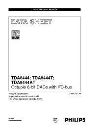 Datasheet TDA8444P/N4 manufacturer Philips
