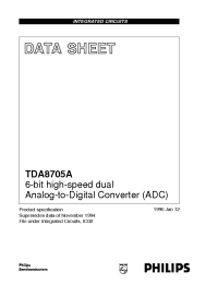 Datasheet TDA8705A manufacturer Philips