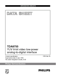 Datasheet TDA8755 manufacturer Philips
