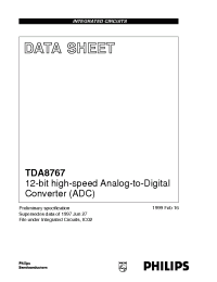 Datasheet TDA8767H manufacturer Philips