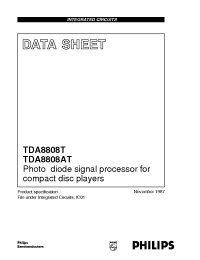 Datasheet TDA8808AT manufacturer Philips
