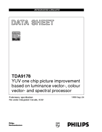 Datasheet TDA9178 manufacturer Philips