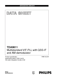 Datasheet TDA9811 manufacturer Philips