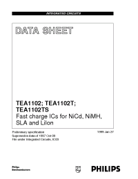 Datasheet TEA1102 manufacturer Philips