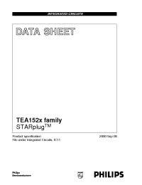 Datasheet TEA1522T manufacturer Philips