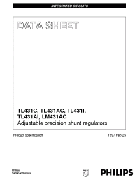 Datasheet TL431AILPU производства Philips