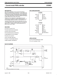 Datasheet UC3842D manufacturer Philips