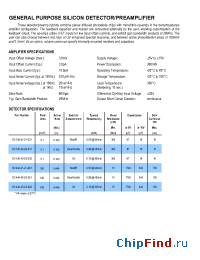 Datasheet SD444-42-22-261 manufacturer Advanced Photonix