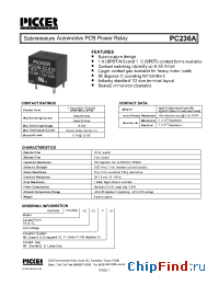 Datasheet PC236A1C-12 manufacturer Picker