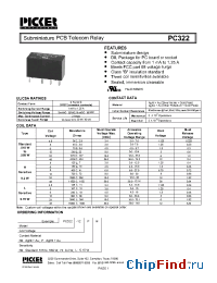 Datasheet PC322-12PH manufacturer Picker