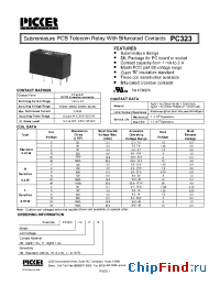 Datasheet PC323 manufacturer Picker