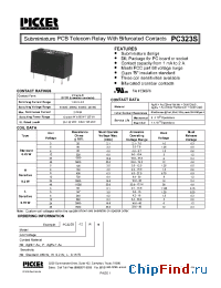 Datasheet PC323S-12PL manufacturer Picker
