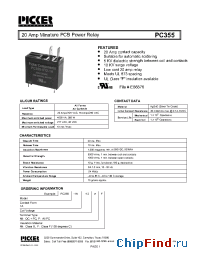 Datasheet PC3551A-12P manufacturer Picker