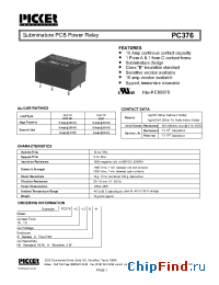 Datasheet PC376 manufacturer Picker
