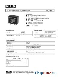 Datasheet PC3841A-12C manufacturer Picker