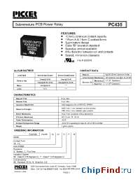 Datasheet PC435 manufacturer Picker
