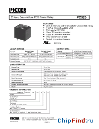 Datasheet PC5201B-12CG manufacturer Picker