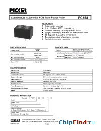 Datasheet PC5582C-12 manufacturer Picker