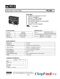 Datasheet PC5631A-12S manufacturer Picker