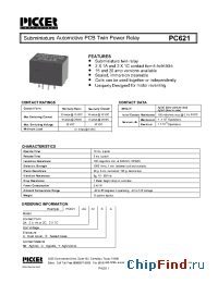 Datasheet PC6212A-12S manufacturer Picker