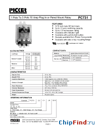 Datasheet PC7313C-12C1 manufacturer Picker