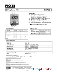 Datasheet PC7352C-12L manufacturer Picker